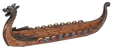 Cabilock Drachenboot- Geister-skulptur Heim-tischdekoration Lustiges Drachenboot Desktop-drachenboot