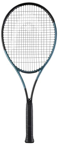 HEAD Gravity Pro Tennisschläger – bespannt, mittlere Spannung mit Velocity 16 Gauge – 4 1/4