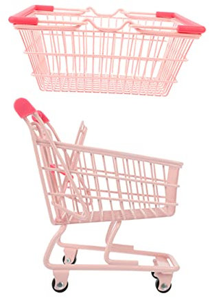 Vaguelly Lot De 2 Mini Paniers De Courses pour Garçons Et Filles