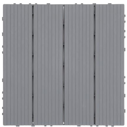 UBOHUZ Komposit-Decking-Fliesen 1 Stück Balkon ineinander greifende Fliesen Garage Boden Hinterhof wasserdicht Deck Garten Anti Slip Pad Fliesen Für Balkon