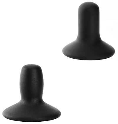 2 Pcs Wheelchair Joystick Button Cap, Premium Silicone Joystick Controller Knob Cap, for Electric Wheelchair Mobility Scooter Accessories, Black