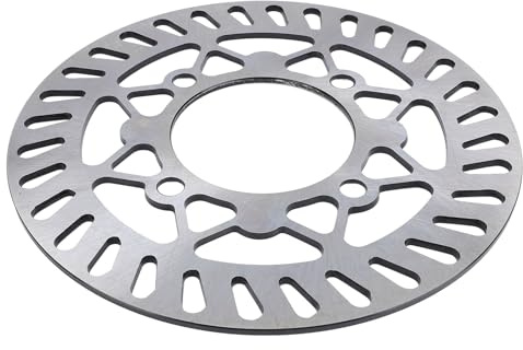 Omquot Rotore del Disco della Pinza Freno Anteriore Efficienza Migliorata per Motociclette Dirt Pit Bike (220mm)
