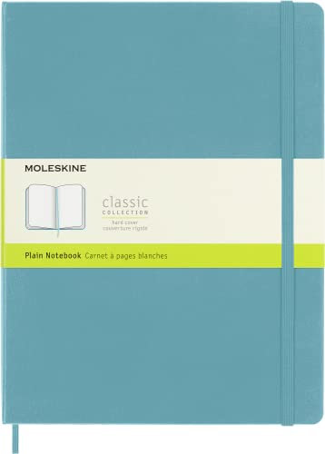 Moleskine Notizbuch Xlarge, Blanko, Hard Cover, Riff Blau