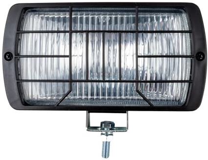 Ama Imel Halogen-Scheinwerfer für Traktor, 12 V: Arbeitsscheinwerfer für Traktor, 174 x 92 x 75 mm, mit Kabel und Gitter