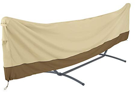 Classic Accessories 55-916-011501-00 Veranda Standard brasilianische Hängematte und Ständer Abdeckung, Kiesel/Bark/Earth