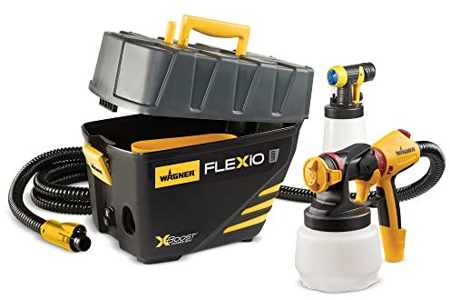 Wagner Spraytech 0529091 Flexio 5000 HVLP Spruzzatore di vernice, giallo, nero