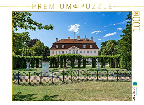 CALVENDO Puzzle Fürst Pückler Schloss in Branitz (Cottbus) 1000 Teile Puzzle quer | 1000 Teile Lege-Größe 64 x 48 cm Foto-Puzzle für glückliche Stunden