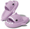 NIBESSER Ciabatte Donna Estive Ciabatte Squalo Donna Comode da Mare Spiaggia Bagno Piscina Pantofole Antiscivolo Originali Carine per Casa Sandali A Punta Aperta, Viola, 40/41 EU