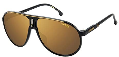 Carrera CHAMPION65/N Black Gold/Grey Bronze Mirror 62/12/130 Unisex Sonnenbrillen