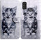 Rapuled Kompatibel mit Samsung Galaxy M21/M30S Hülle, Handyhülle für Samsung M21/M30S, Leder Wallet Magnet Brieftasche Stoßfest Etui Schutzhülle Lederhülle Klapphülle Tasche Flip Case Cover (Kat 4)
