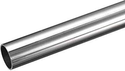 sourcing map 304 Edelstahlrohr, Außendurchmesser 34 mm x 1,5 mm, Wandstärke, 300 mm Länge, Metallrohr für Industriemaschinen