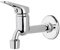 Aloni Wandventil Kaltwasserhahn 1/2 Messing Chrom
