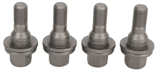 4 Pièces 17mm Boulons de Cosse de Roue Hexagonale de Voiture, Haute Résistance 003549817 écrous de Pneu Goujons Boulons de Cosse de Remplacement pour 206 207 208 308 407