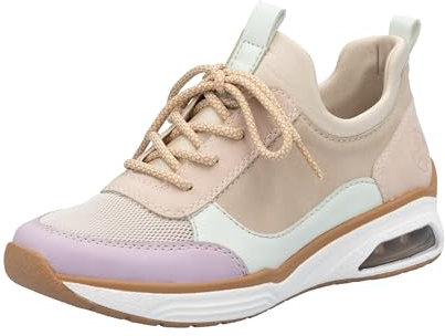 Rieker Femme M5660 Mocassin, Rose, 39 EU