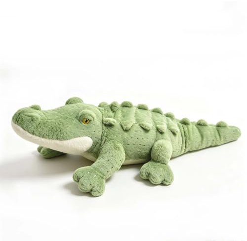 Champracer Groß Krokodil Stofftier Riesen Kuscheltier Kawaii Plüschtier Spielzeug Kissen zum Kuscheln & Spielen Plüschpuppen Geschenk für Kinder (55 cm)