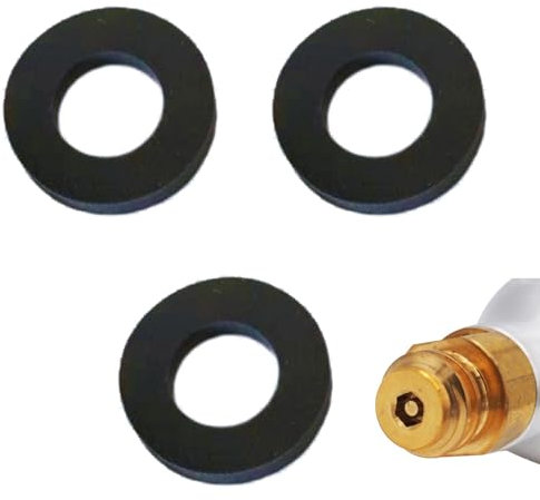 Amazleer 3 Pcs Ersatzteile Dichtungsringe für Sodastream Dichtung, Ersatzteile für Sodastream Dichtungsring Dichtung O-Ring Ersatz für Sodastream Adapter, Easy, Crystal 1.0 2.0 Maxi, Penguin (4)