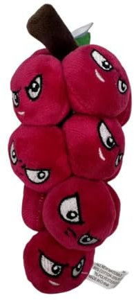2024 New pvz plush, pvz stuffed doll, Cute zombies pvz soft toys (grape)