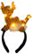 bnsggl Serre-tête dragon chinois avec lumière LED pour fête, vacances, accessoire pour cheveux, large bandeau pour le visage