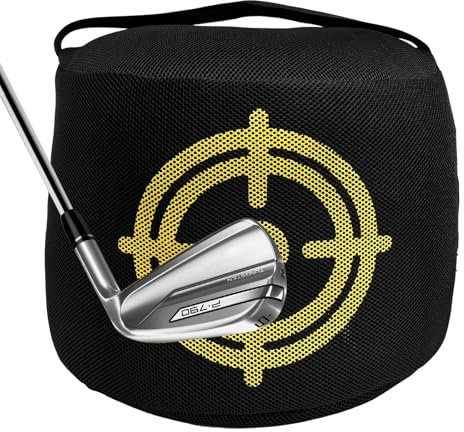 MELE LINKS Golf Hitting Impact Bag Portable Smash Bag, Golf Swing Trainer Waterproof Durable Golf Accessory for Golfer, Golf Training Aid Tool Swing Ptactice Trainer
