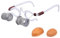 Vaguelly 1Pièce Moxibustion Avec Montures Coquille De Noix Et Portable Pour Oculaires
