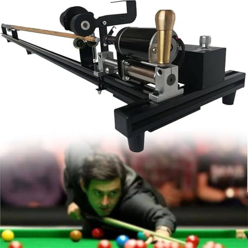 Pool Queue Reparaturset - Queuespitzen Ersatzwerkzeug, Drehmaschine & Snooker Stick Wartungsset für Reinigung und Reparatur