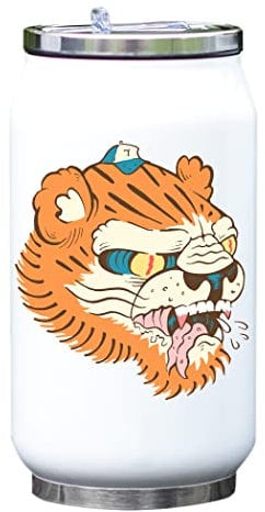 Tiger Bouteille isotherme pour boissons Blanc Taille unique