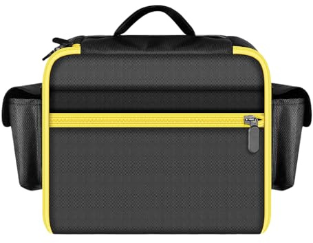 Sac de transport multifonction pour outils et accessoires sans cordon avec fermeture éclair support compresseur d'air pneu housse de compresseur d'air portable sac de compresseur d'air