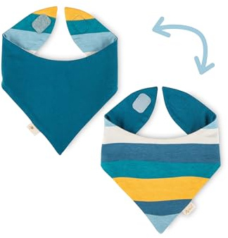 Sigikid Wendehalstuch Blue & Bright für Babys Jungen