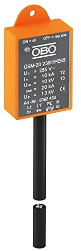 Überspannungsschutzmod. für LED-Leuchten BETTERMANN ÜSM-20-230I1PE65