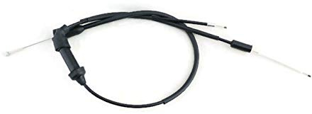 Linmot GYTZR50K3 Throttle Cable Gas Cable for Yamaha TZR 50 (03-09) Complete Set of 3 Black