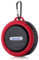 Enceinte Bluetooth Sport pour Sony Xperia XZ2 Premium Smartphone Ventouse Haut-Parleur Micro Waterproof (Rouge)