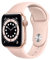 Apple Watch Series 6 (GPS, 40mm) Cassa in Alluminio Oro con Cinturino Sport Rosa Sabbia (Ricondizionato)