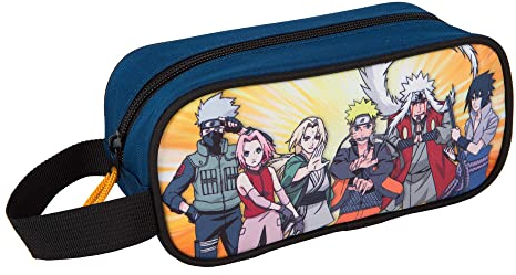NARUTO Unisex – Erwachsene Portatodo Gamer Case Tragetasche, Mehrfarbig, One Size