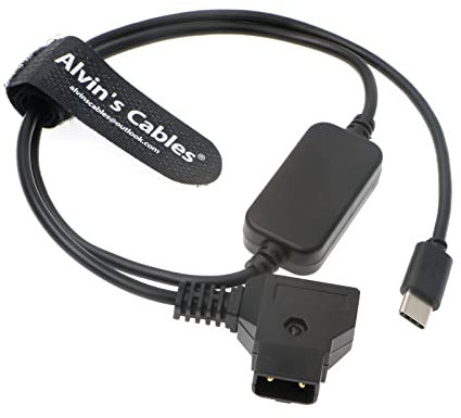 Câble d'alimentation USB-C 5V 2A pour Micro-convertisseur Blackmagic Design Câble D-Tap vers Type-C Alvin’s Cables 60cm|24 Pouces