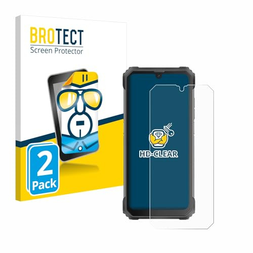 BROTECT (2 Stück Schutzfolie für Blackview BV8800 Displayschutz Folie Made in Germany, Ultra-Klar