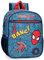 Marvel Spiderman Denim Mochila pequeña Azul 23x28x10 cms Poliéster 6,44L