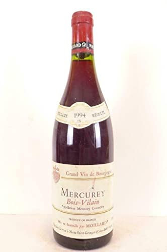 mercurey moillard bois-vilain rouge 1994 - bourgogne