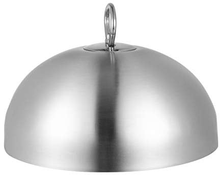Edelstahl Meatdish Food Cloche Grill Deckel Öl Spritzschutz Für Steak Dish Deckel