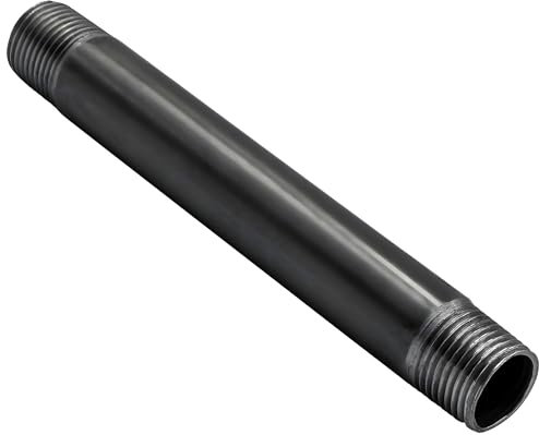 Nipple Filettato 1 – Ghisa Malleabile Nera – MM – 110°c – 25 Bar