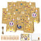 30 Stück Ramadan Kalender zum Befüllen, Eid Mubarak DIY Adventskalender zum Befüllen, Geschenktüten mit Aufkleber + 36 Holzklammern + 10m Hanfseil, Braune Blanko Kraftpapiertüten zum Dekorieren (B)