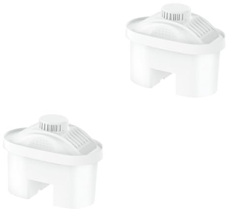 PartyKindom 2pezzi Filtro Professionale Per Caraffe Filtrazione Avanzata Per Kettle e Brocche Riduce Calcare e Odori Bianco