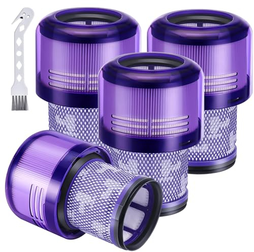 TOPALL Filtro para Dyson V11/V15 - Accesorios y Recambios para Torque Drive, Animal, Complete, Extra, Detect, Submarine #970013-02