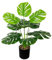 AIVORIUY Planta de Palma de Areca Artificial con Maceta Plastico Falsa Árbol Artificial Interior y Exterior Decoración Moderna para Hogar Jardín Oficina Casa Bodas (40cm Monstera Pequeña)