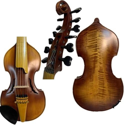 Geige 6 Saiten 4/4 Violine Riesiger und kraftvoller Klang