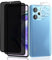Teenrpov 2+2 Piezas Privacidad Protector de Pantalla para Xiaomi Redmi Note 12 Pro 4G, Anti-Espía Cristal Templado + Protector de Lente cámara, 9H Vidrio Templado para Xiaomi Redmi Note 12 Pro 4G