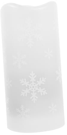 Artibetter Weihnachten Dekorative Nachtlicht Projektion Lampe Weihnachten Schreibtisch Santa Claus Szene Flammenlose Kerze