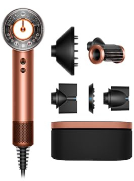 Dyson Supersonic Nural™ Haartrockner, Modellvariante Straight+Wavy | Intelligente Temperaturregelung Zum Schutz Des Haars, Magnetische Aufsätze, Leistungsstarker Luftstrom