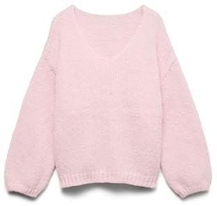 Vero Moda Vmmaybe Ls Pull à col en V 2 Voies Noos Femme