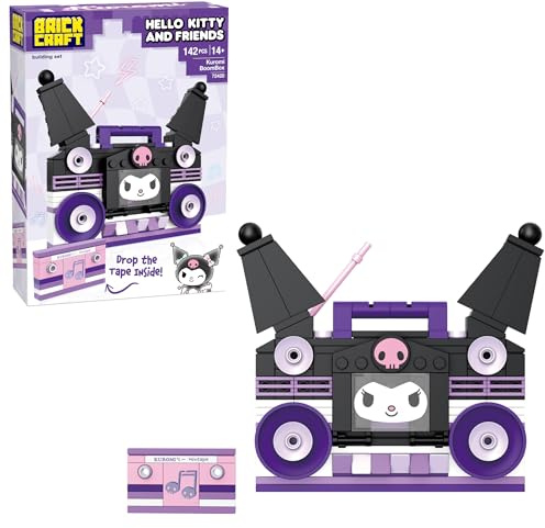 Kuromi Boombox Brick Building Toy