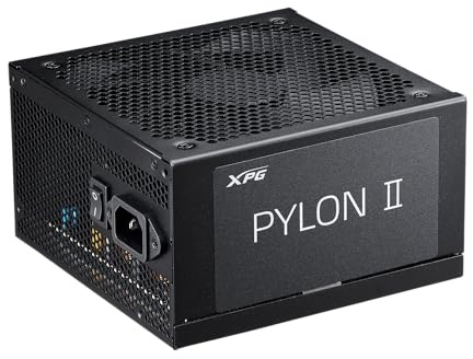 XPG by ADATA - PYLONII 750W - 80 Plus Bronze Netzteil – ATX 3.1, Nicht-modular, 12V-2x6x1, 105 °C TW-Kondensatoren, 8 industrielle Schutzfunktionen, 5 Jahre Garantie, 235% Leistungsspitzen-Toleranz